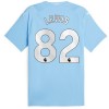 Camiseta de fútbol Manchester City 2023-24 Lewis 82 Primera Equipación - Hombre